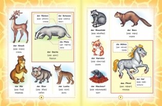 Немецко-русский визуальный словарь для детей фото книги 5