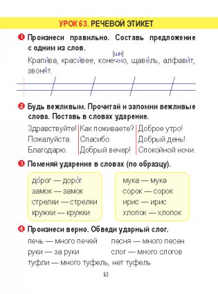 Русский язык. Тетрадь для закрепления знаний. 1 класс фото книги 10