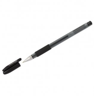 Ручка гелевая "TC-Grip", черная, 0,5 мм фото книги