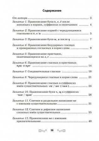 Русский язык 6 класс. Тренажёр по орфографии фото книги 3