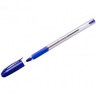 Ручка шариковая "Triangle 110", синяя, 0.7 мм, грип фото книги