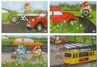 Правила дорожного движения. 16 иллюстрированных игровых карт-заданий. Тематические задания для детей 3-5 лет. ФГОС ДО фото книги 4