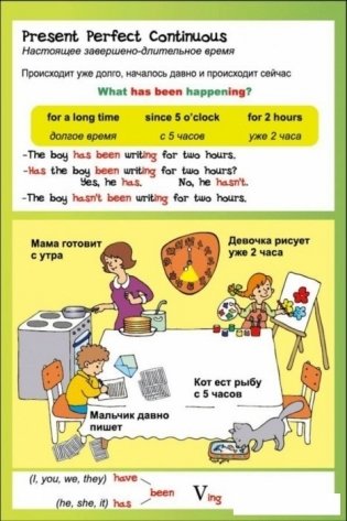 Игры по риторике и развитию речи. Английские глаголы (часть 2) "Вчера, сегодня, завтра", лото фото книги 2