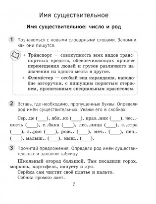 Русский язык. 4 класс. Волшебная тетрадь фото книги 6