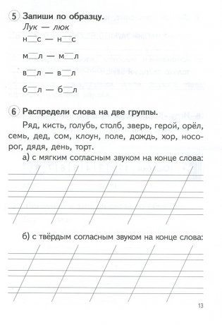 Пиши грамотно. Упражнения для поддерживающих занятий по русскому языку. 1 класс фото книги 3