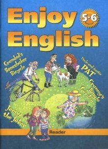 Enjoy English. Английский с удовольствием. Книга для чтения к учебнику английского языка для 5-6 классов общеобразовательных учреждений фото книги