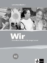 Wir 2. Grundkurs Deutsch fur junge Lerner. Lehrerhandbuch фото книги