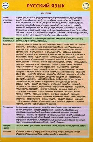 Русский язык. Наглядное учебное пособие фото книги