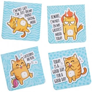 Закладки магнитные "Cat mood" фото книги 2