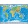 Настенная физическая карта мира, 1:34 млн фото книги маленькое 2