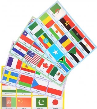 Государственные флаги. Комплект из 4 плакатов с методическим сопровождением. ФГОС фото книги 2
