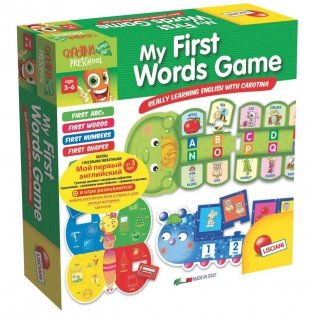 Мой первый английский "My First Words Game" фото книги