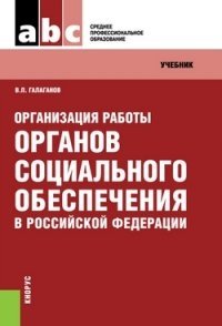 Организация работы органов социального обеспечения в Российской Федерации (для ссузов). Учебник фото книги