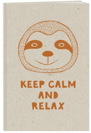 Keep calm and relax. Тетрадь фото книги 2