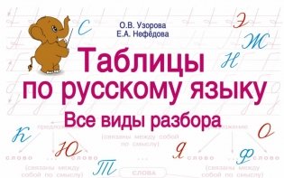 Таблицы по русскому языку. Все виды разбора фото книги