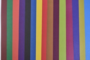 Цветная бумага, двусторонняя, A4, 16 листов, 16 цветов фото книги 2