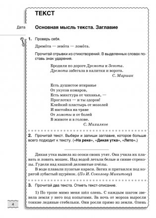 Русский язык. 3 класс. Тетрадь для стимулирующих занятий фото книги 3