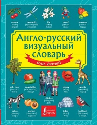 Англо-русский визуальный словарь для детей фото книги