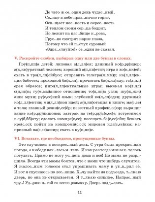 Русский язык. Тренажёр по орфографии и пунктуации. 5 класс (2-е издание) фото книги 3