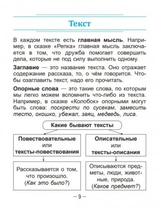 Справочник по русскому языку в начальной школе. 3 класс фото книги 8