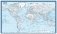 Настенная контурная карта мира, 90x60 см фото книги маленькое 2