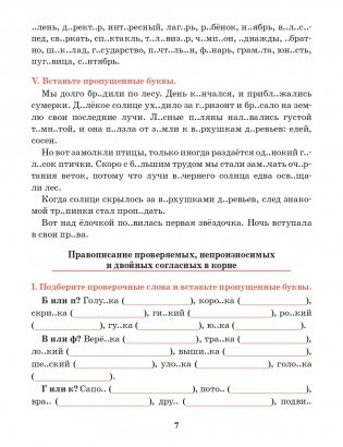 Русский язык. Тренажёр по орфографии и пунктуации. 5 класс (2-е издание) фото книги 7