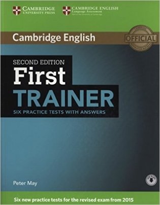 First Trainer Six Practice Tests with Answers фото книги