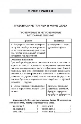 Русский язык. Экспресс-курс по орфографии и пунктуации фото книги 9