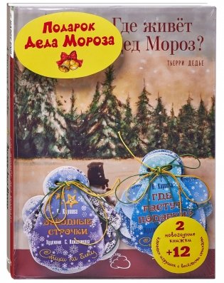 Подарочный набор "Подарок Деда Мороза" (количество томов: 2) фото книги