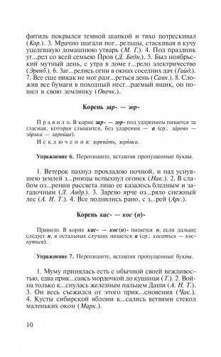 Пособие по русскому языку с упражнениями для поступающих в вузы фото книги 11