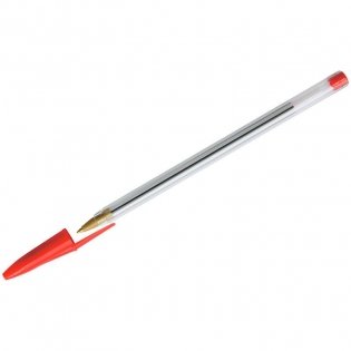 Ручка шариковая (красная) фото книги