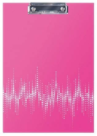 Планшет с зажимом "Neon", А4, ламинированный, неоновый розовый фото книги
