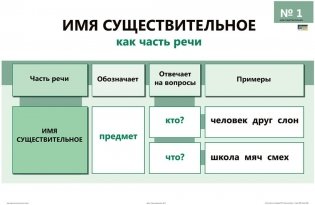 Опорно-аналитические таблицы и алгоритмы по русскому языку. Имя существительное фото книги